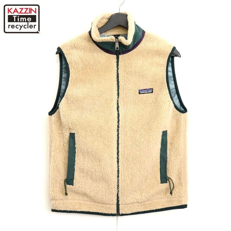 90s USA製 vintage patagonia レトロX フリース ベスト メンズ 表記S