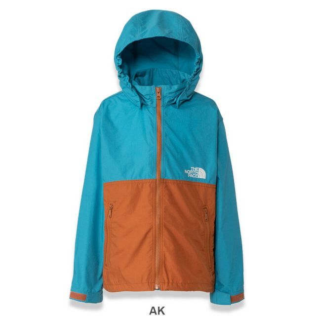 種類3 AK|150 ザ ノース フェイス キッズ ジャケット コンパクト NPJ72310 撥水 UVカット 軽量アウター 男の子 女の子 100 110 120 130 140 150 240204