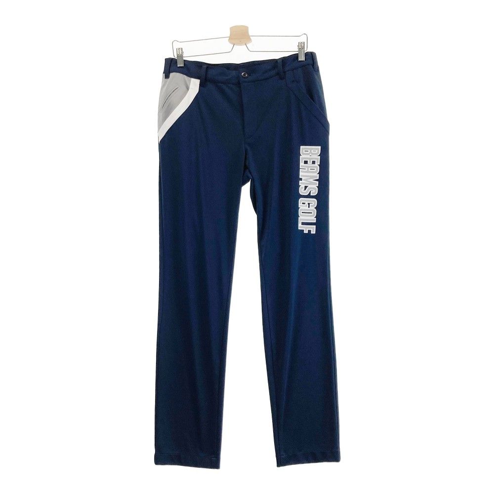 サイズ L BEAMS GOLF ビームスゴルフ 2025年モデル ストレッチ ロングパンツ ネイビー系 240101417641 ゴルフウェア メンズ ストスト