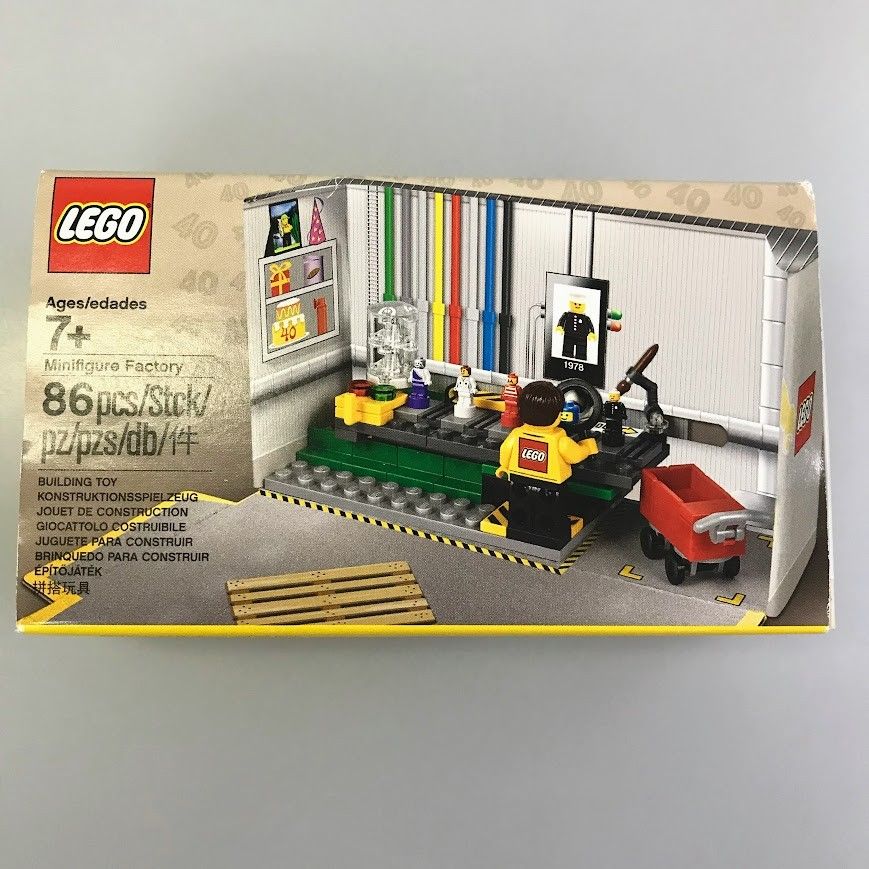 正規品 新品未開封 LEGO レゴ 5005358 ミニフィギュア ファクトリー 廃盤品 HD-570-Y ※ミニフィグ 40周年記念セット 372  - メルカリ