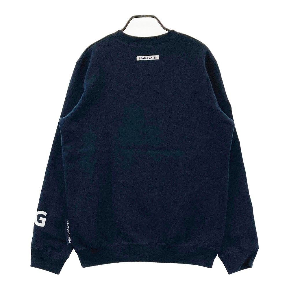 ⛳️06.パーリーゲイツ スウェット 　ディズニーとのコラボ⛳️ 新品】パーリーゲイツ×ディズニー ジップパーカー 白×黒 ミッキー総柄