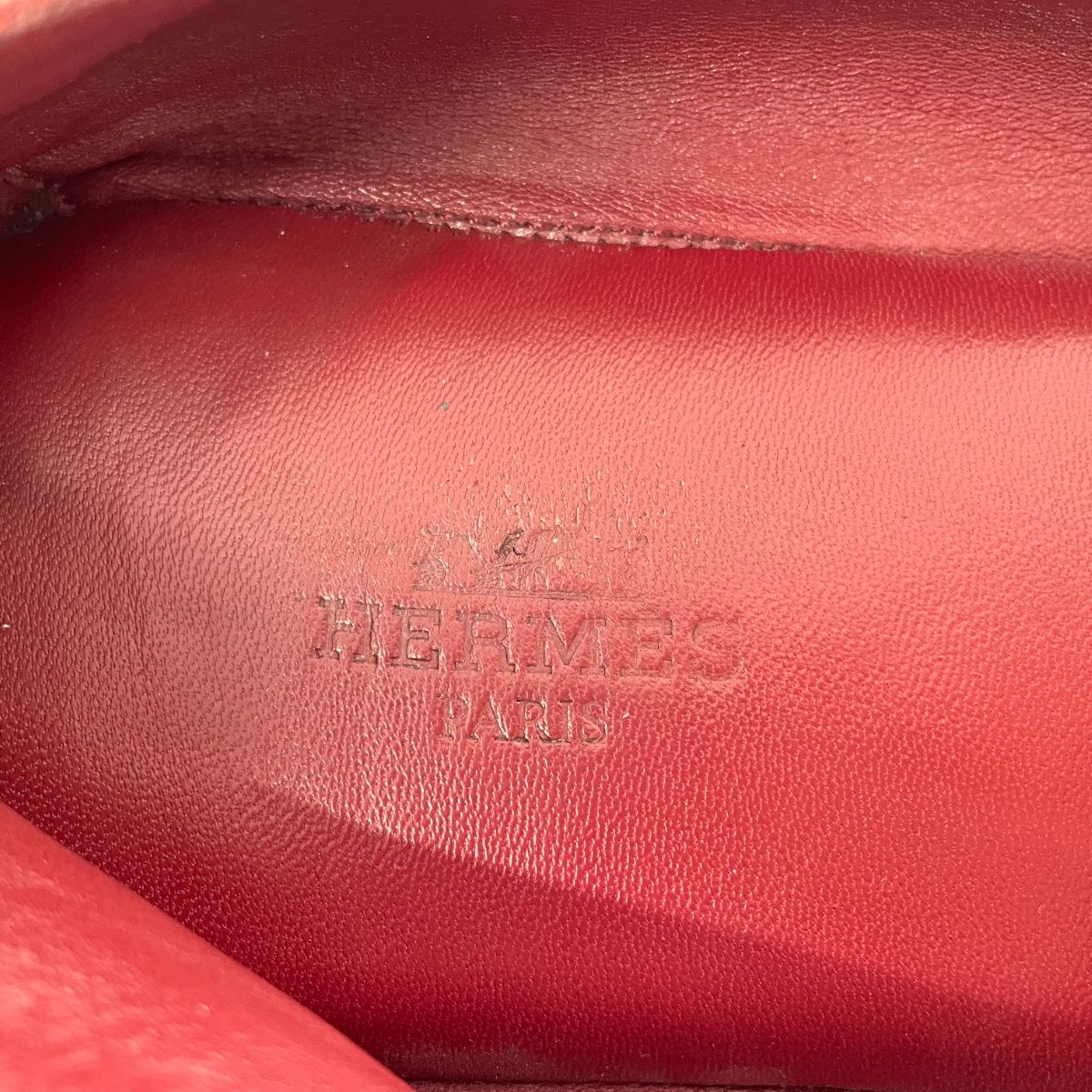 HERMES エルメス ルームシューズ 表記サイズ:40 スエード/Hロゴ  