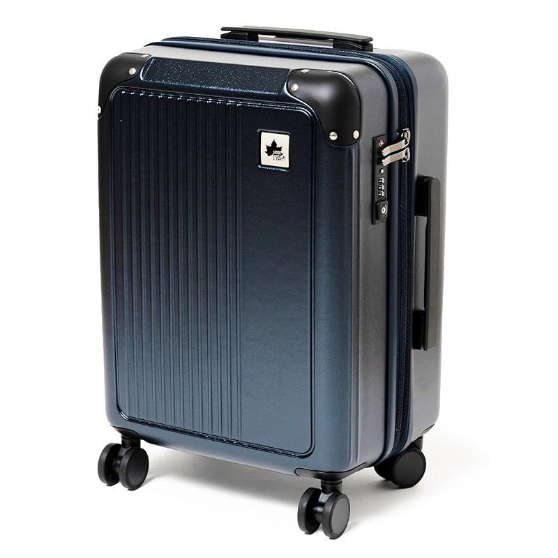 ロゴスパーク キャリーケース 機内持ち込み Sサイズ 36L 静音 ダブルキャスター 2.8kg ネイビー 0