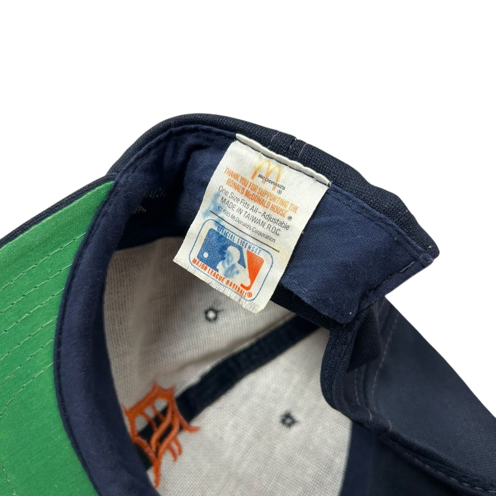 レア ビンテージ 1983 デトロイトタイガース x マクドナルド キャップ