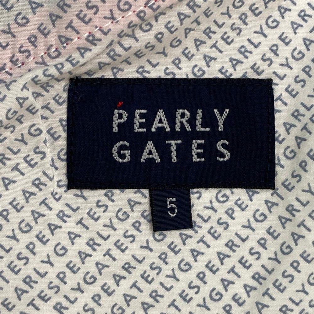 PEARLY GATES パープルピンク ゴルフパンツ サイズ5 パーリーゲイツ