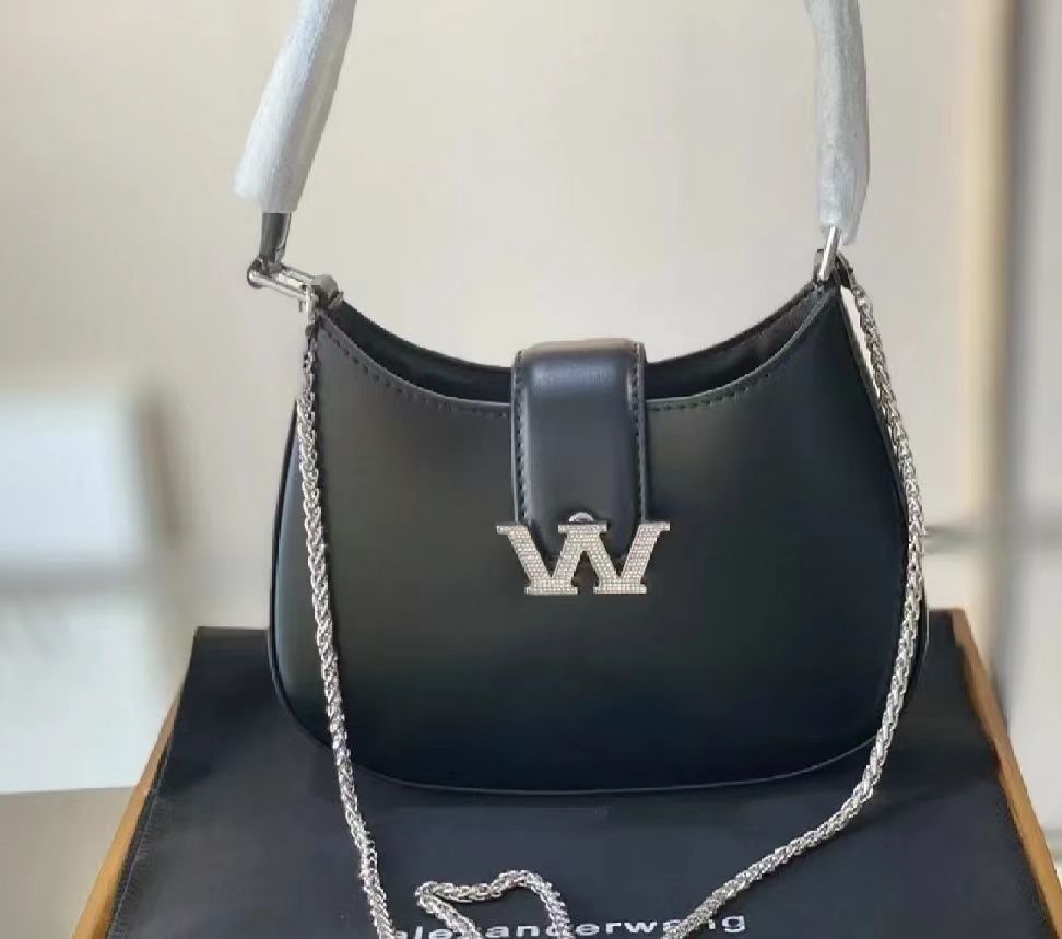 Alexander Wang レザートートショルダーバッグバッグ ブラック 送料