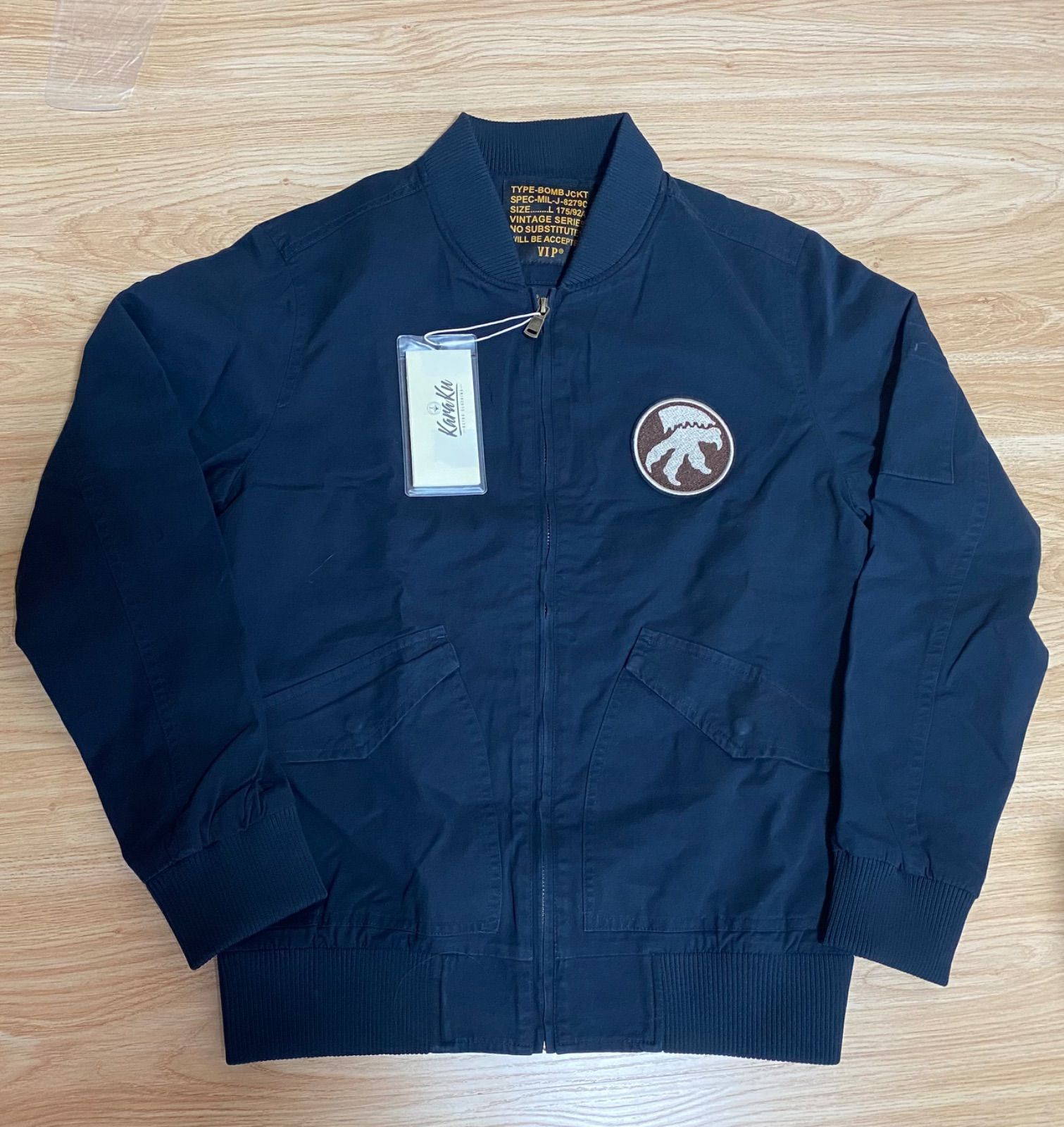 MA-1 ヴィンテージ 1976年製 70s 実物 MA1 ビンテージ アメリカ軍 楽天