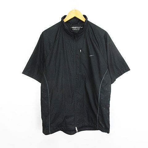 ナイキゴルフ NIKE GOLF ジャケット アウター 半袖 ジップアップ 切替 