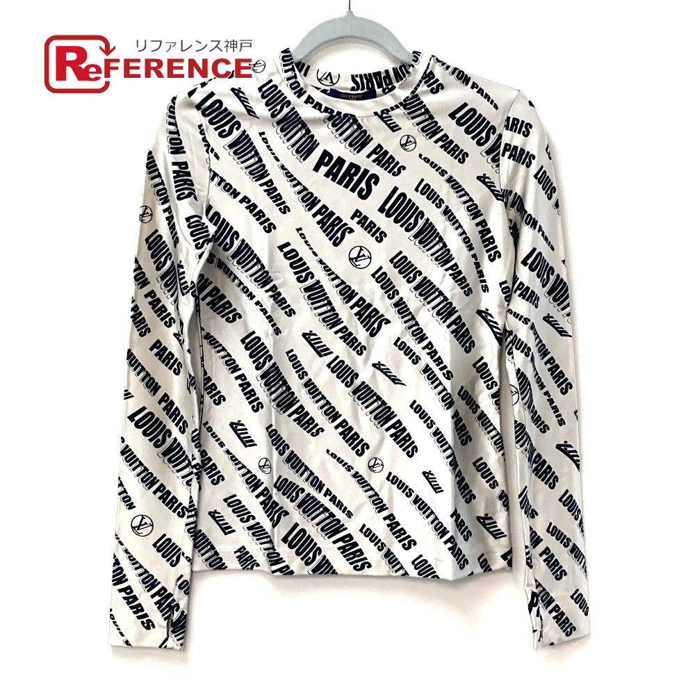 LOUIS VUITTON ルイヴィトン 長袖シャツ シグネチャー ロゴ ロングスリーブ トップス FLTS86 レーヨン