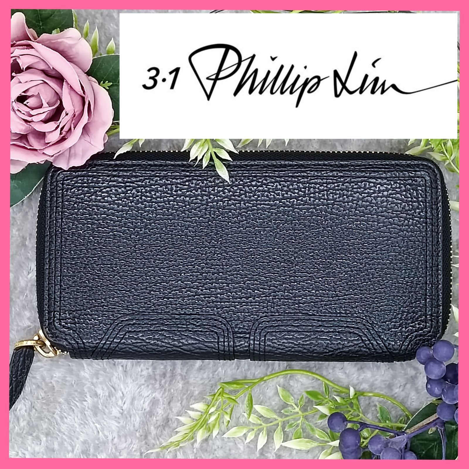 3.1Phillip Lim 》 スリーワン フィリップリム 長財布 ロング