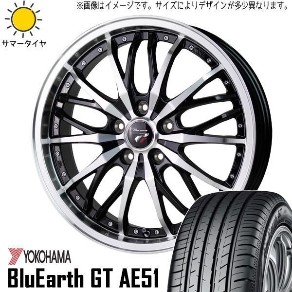 パッソ ブーン タンク ルーミー トール 195/45R16 ホイールセット | ヨコハマ ブルーアース AE51 u0026 HM3 16インチ 4穴100 
