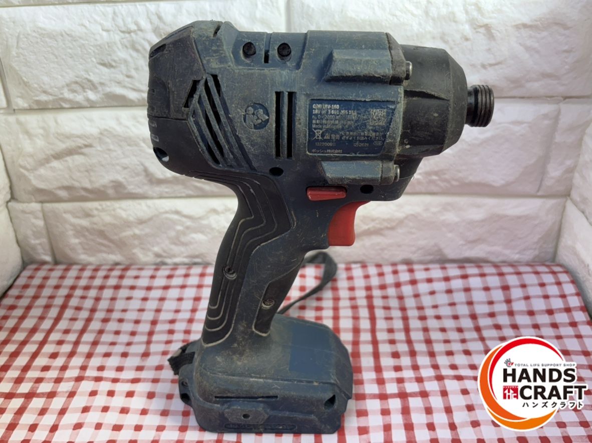▽【中古】ボッシュ GDR18V-160 コードレスインパクトドライバ ▽【中古】ボッシュ GDR18V-160 コードレスインパクトドライバ