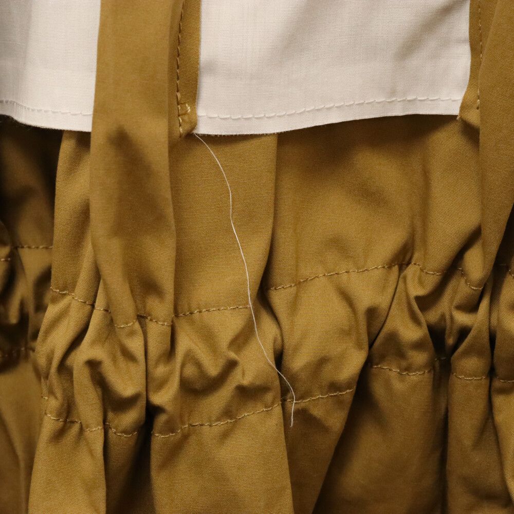 sacai サカイ ドッキングデザイン 長袖シャツ sacai - sacai 20ss ドッキングストライプシャツの通販 by