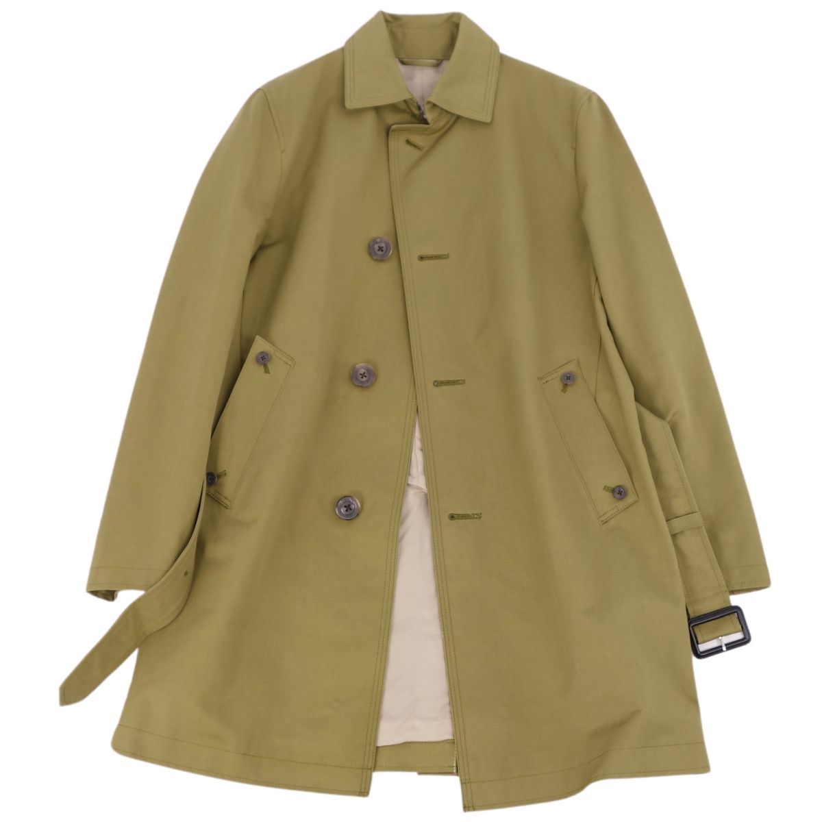 美品 ジュンハシモト junhashimoto コート シングル トレンチコート 
