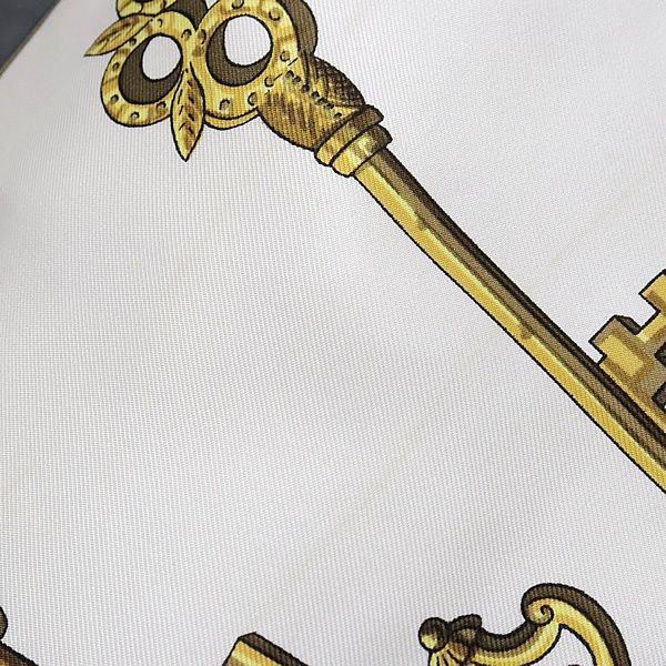 エルメス HERMES カレ90 大判スカーフ LES CLES THE KEYS RARE
