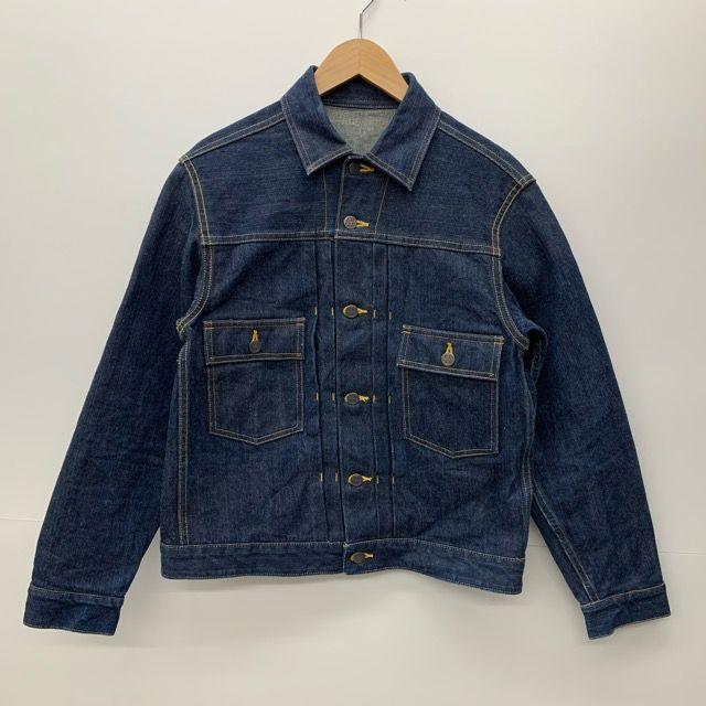 HEADLIGHT 13.75oz DENIM COWBOY JACKET サイズ38 HD13739 実名復刻 