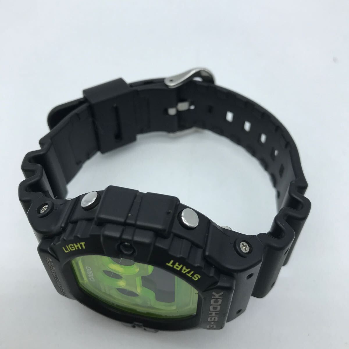 新品】カシオ Gショック DW-5900TS-1JF スケルトン文字板 グリーン