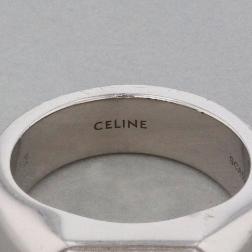 CELINE （セリーヌ） トリオンフ・ドゥ・リス シグネット リング SV925