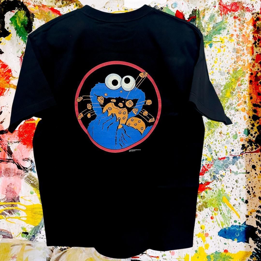 クッキーモンスター ビンテージ リプリント Tシャツ 半袖 メンズ 新品