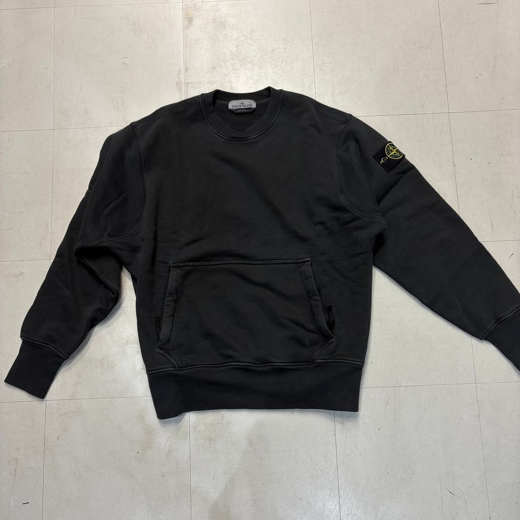 Stone Island ストーンアイランド　スウェット　ブラック ストーンアイランド STONE ISLAND STONE ISLAND トレーナー