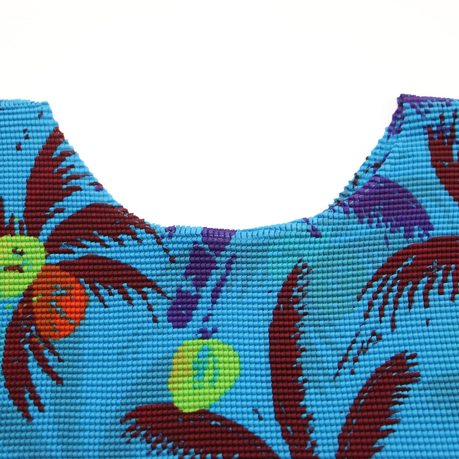 タンクトップ ブルー系