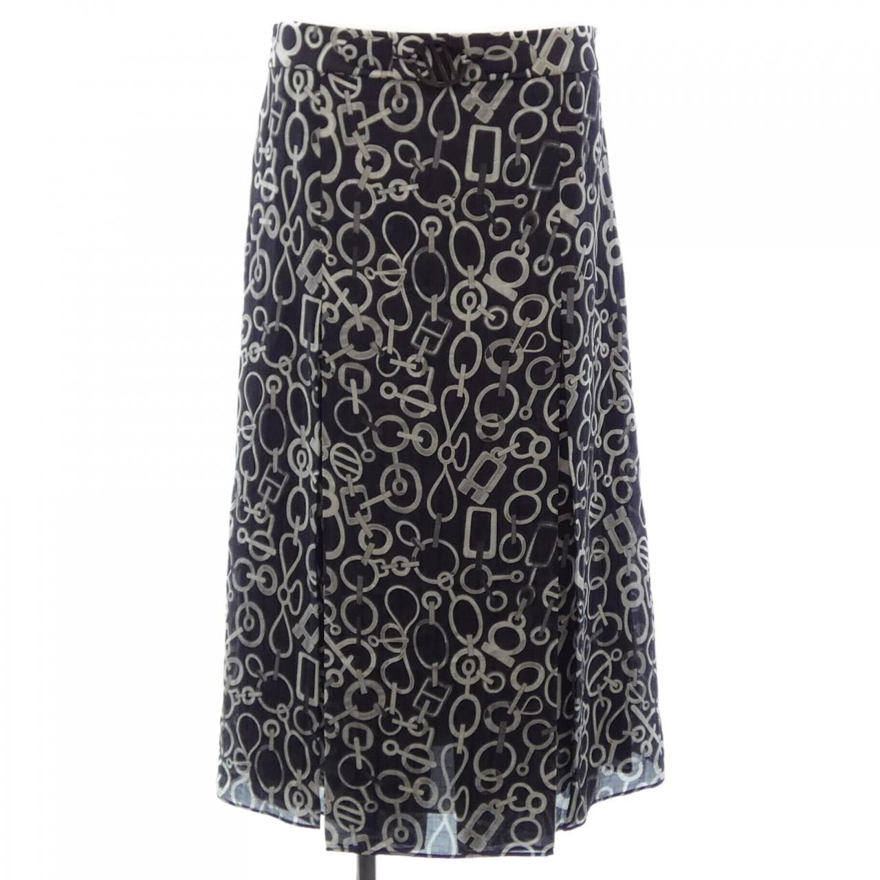 エルメス HERMES DO RE BOUCLES 3H0321DN ツイルレーヌ スカート