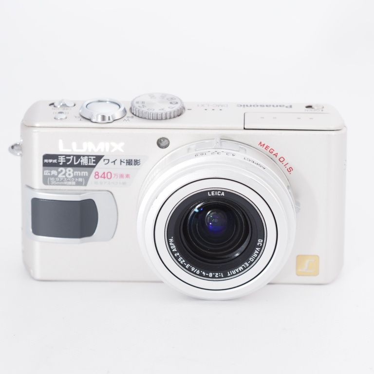 Panasonic デジカメラ DMC-LX1 シルバー　動作　美品 Panasonic パナソニック コンパクトデジタルカメラ LX1 DMC-LX1-S