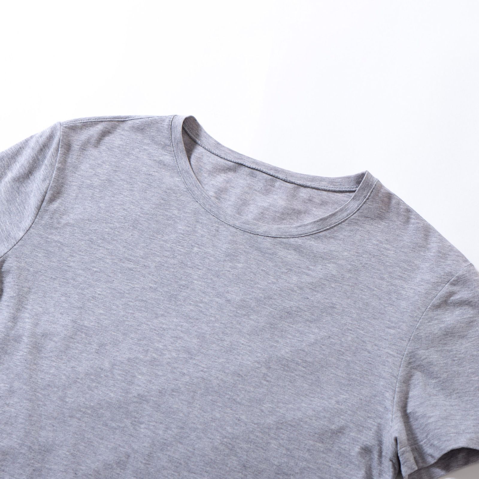PRADA スポーツ　グレー コットン Tシャツ プラダ PRADA SPORT クルーネック Tシャツ ショートスリーブ