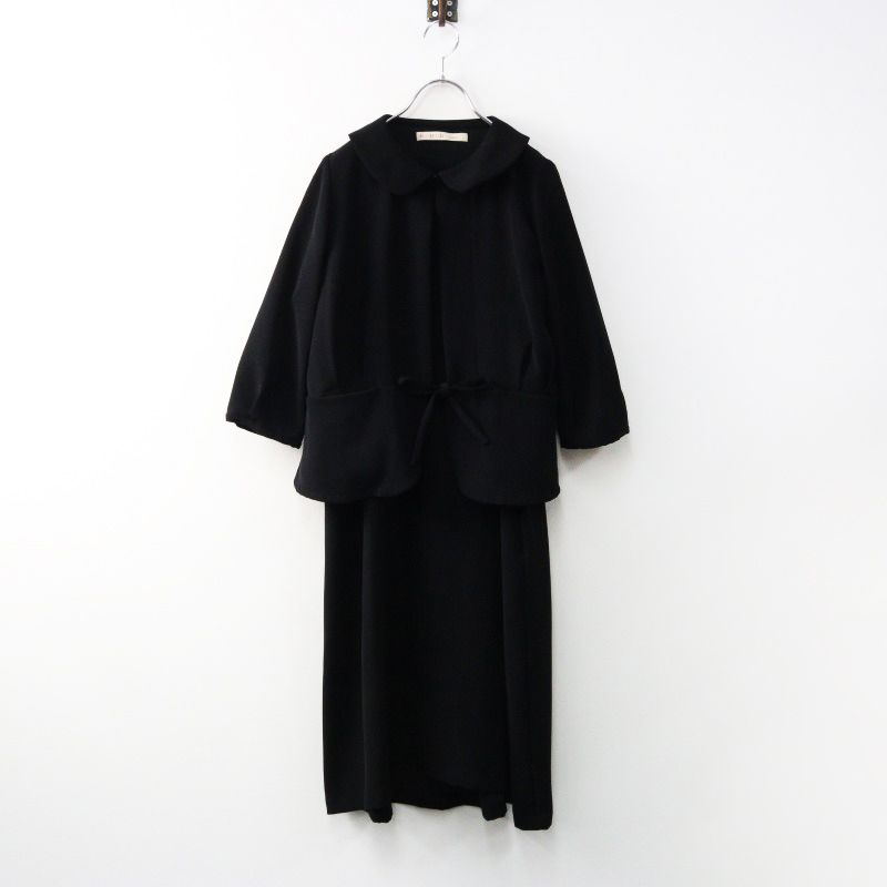 sisisi confort エターナルワンピース　黒　フォーマル　式典 Si-Si-Si（スースースー）の「[ガッシュ別注] Si-Si-Si comfort