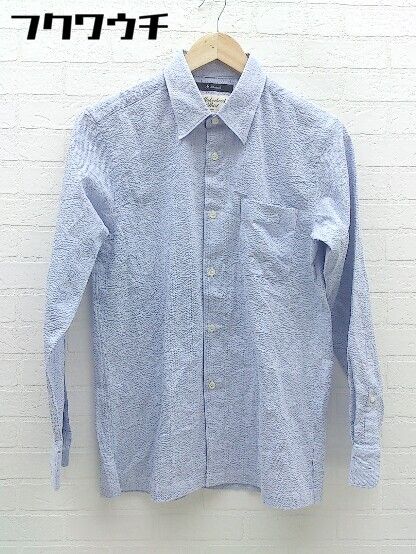 Johnbull ジョンブル 長袖 シャツ サイズS ブルー メンズ 【中古】 【1002802373947】