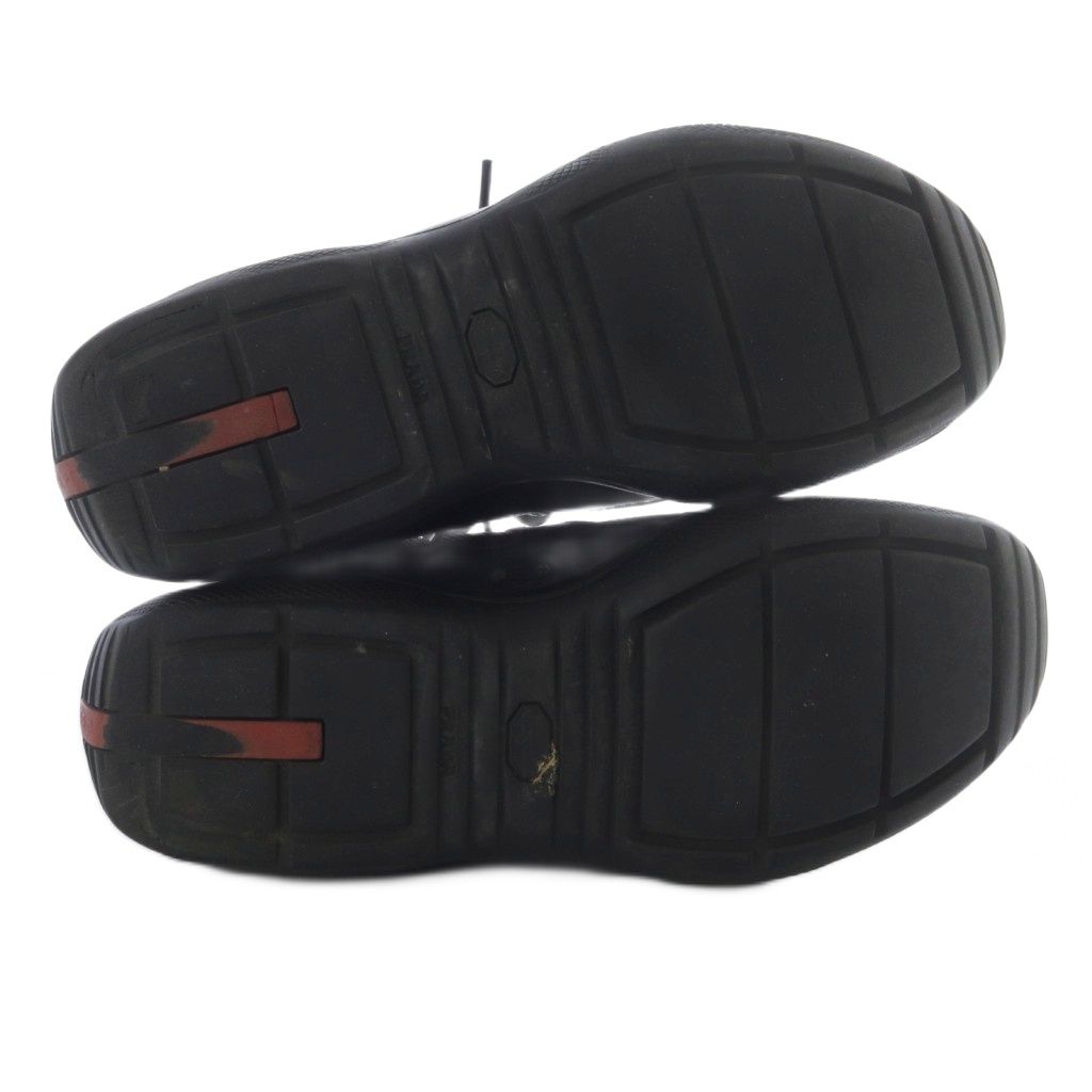 プラダスポーツ アメリカズカップ ドレスシューズ ハイカット 黒 27cm