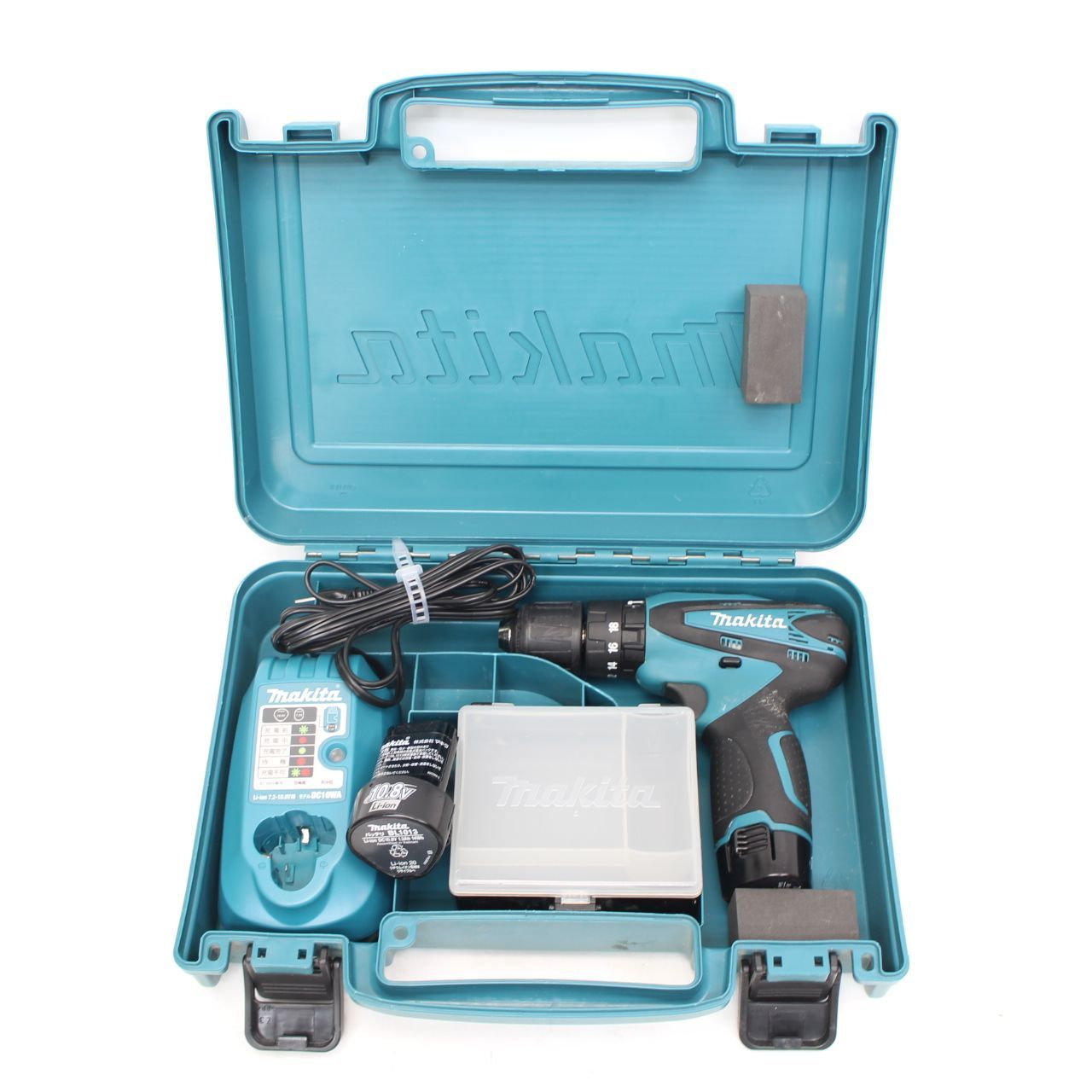 615 マキタ Makita 充電式震動ドライバドリル 10.8V 1.3Ah バッテリー2個付き HP330DWX