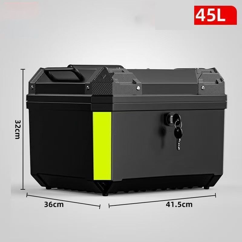 トップケース バイクボックス オートバイボックス 45L パニアケース 着脱 式 トップケース リアボックス 大容量 テールボックス モノロ