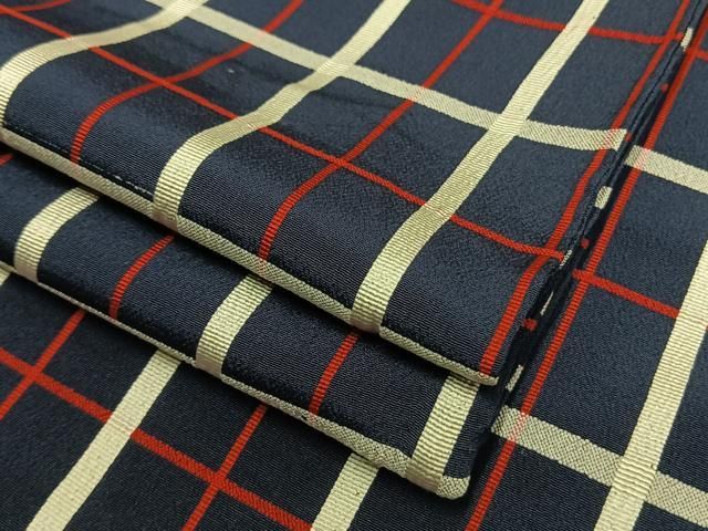 平和屋着物▽お召 単衣 吉野間道 正絹 逸品 AAAW1304fy - メルカリ