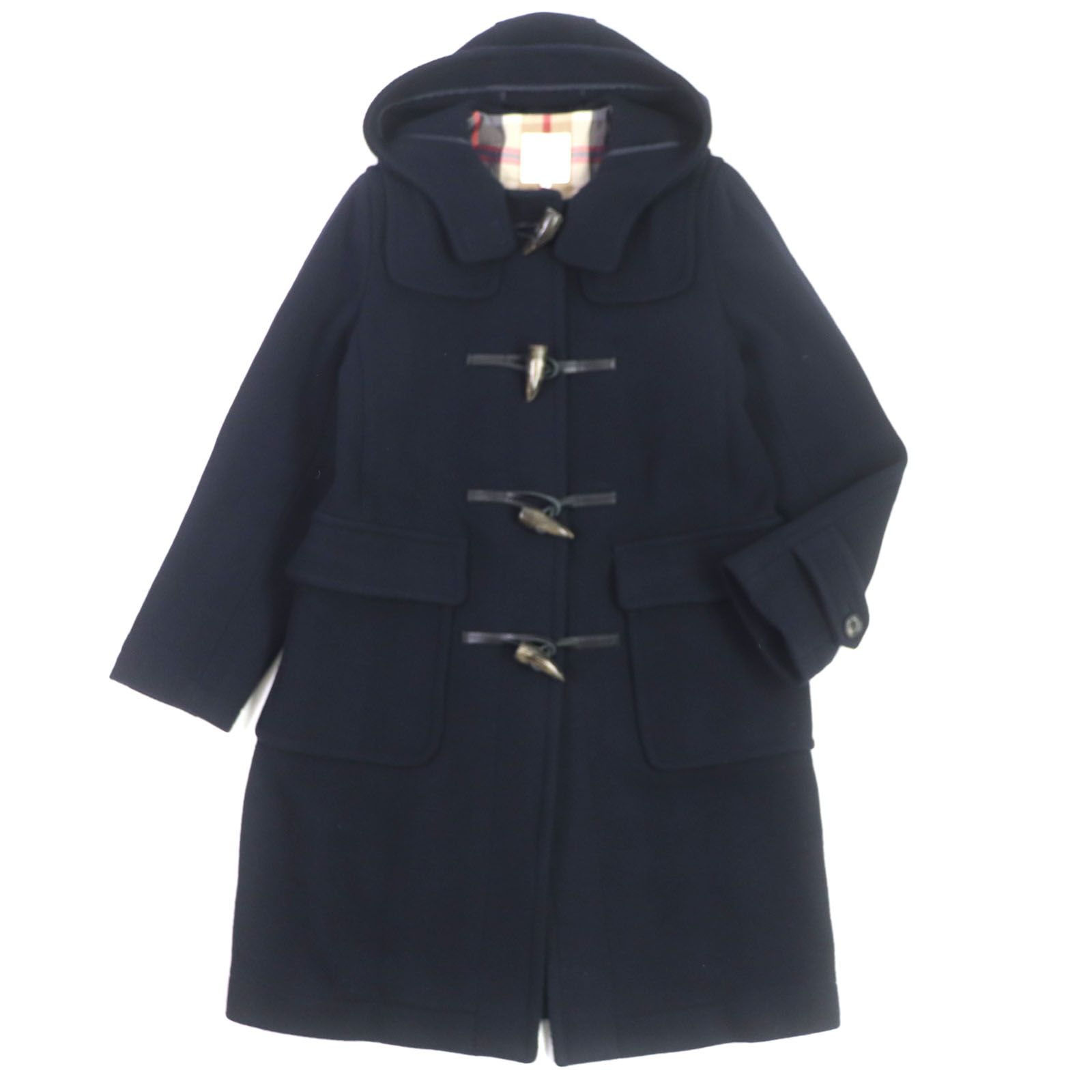 美品 マッキントッシュフィロソフィー ダッフルコート ブラック 38