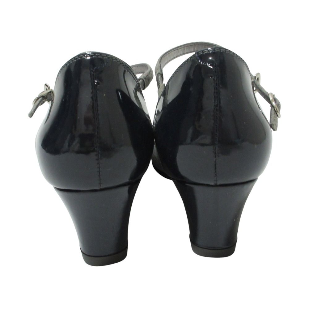 【未使用品レベル】アシックス ペダラ メリージェーン パンプス 24cm 良品 PEDALA by ASICS ペダラ バイアシックス スウェード メリー