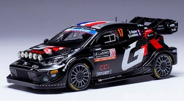 イクソ 1/43 GRヤリス ラリージャパン2024 No.33 E.エバンス ラリー