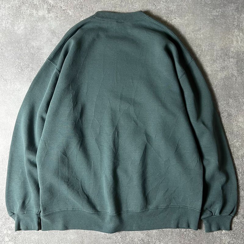 レアカラー 00s RUSSELL 無地 前V スウェット トレーナー XL レアカラー 00s RUSSELL 無地 前V スウェット トレーナー XL