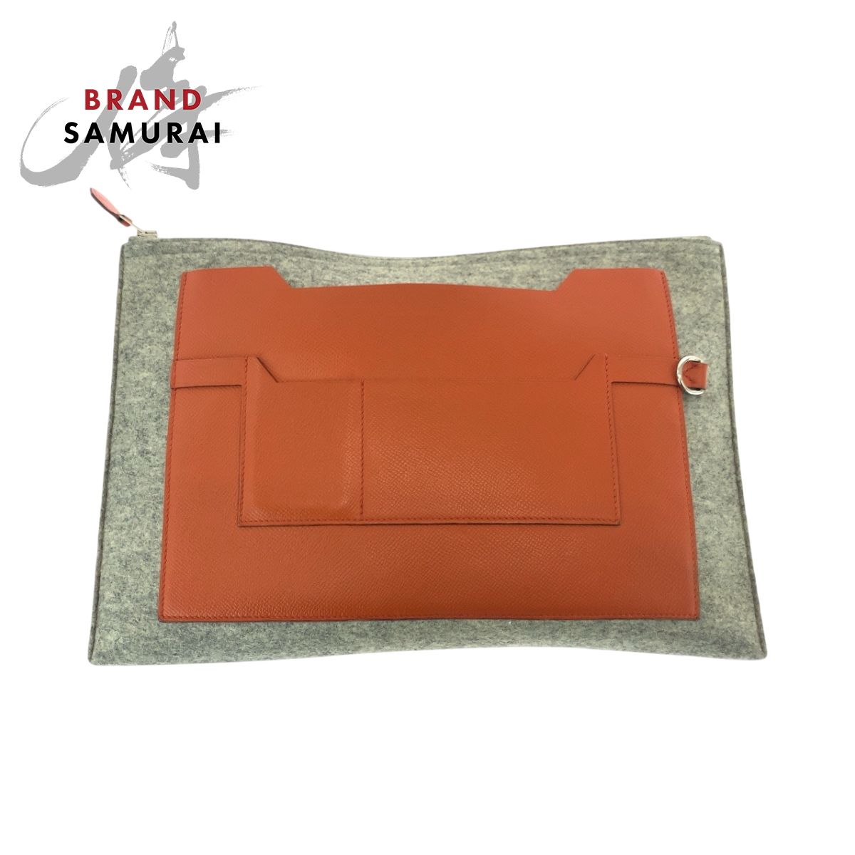 美品 HERMES エルメス トゥードゥー37 グレー シルバー金具 美品 HERMES エルメス トゥードゥー37 グレー シルバー金具