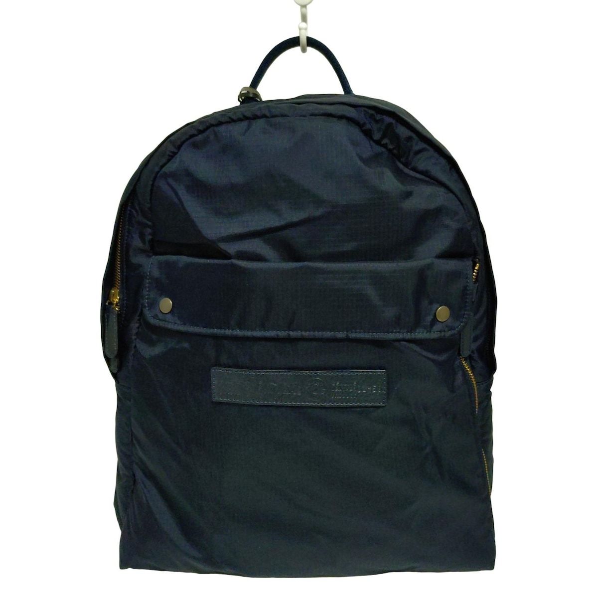美品 フェリージ ネイビー リュック Felisi(フェリージ) リュックサック美品 - 22-59 ネイビー