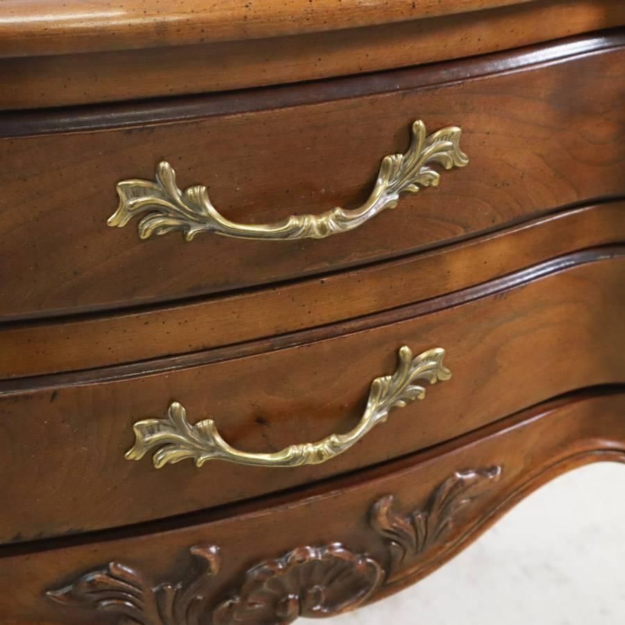 USA最 センチュリー 猫脚 サイドテーブル 引き出し付き サイドチェスト サアラ麻布取扱 KM12307 202h01 MARWIL-DEMENAGEMENTS_CH