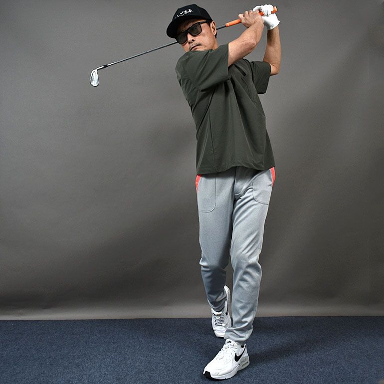 新品【COMONGOLF/コモンゴルフ】ビッグシルエット半袖ゴルフ