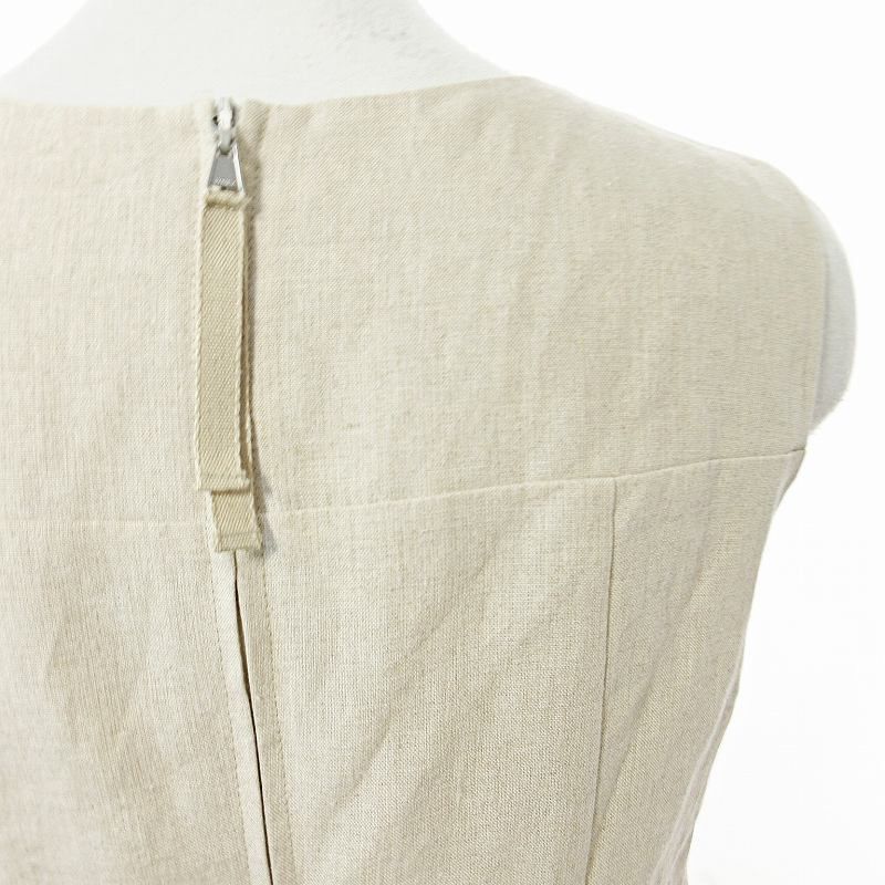 フォクシー FOXEY 美品 近年 40227 Linen Dress リネン 麻