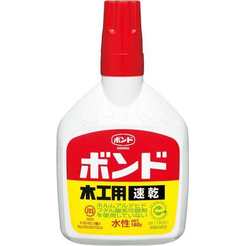 （まとめ買い）コニシ ボンド 木工用速乾ハンディパック #10834 180g 【×10】