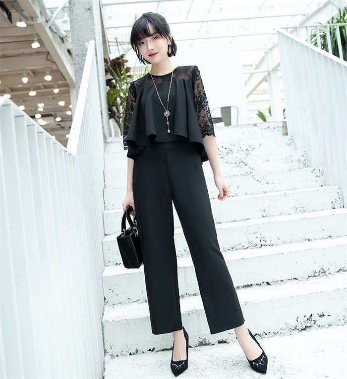 ワイドパンツ テーパードパンツ