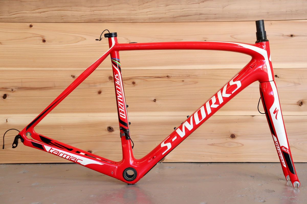 スペシャライズド SPECIALIZED S-WORKS ターマック Tarmac SL4 2012 54サイズ カーボン ロードバイク フレームセット 千葉店