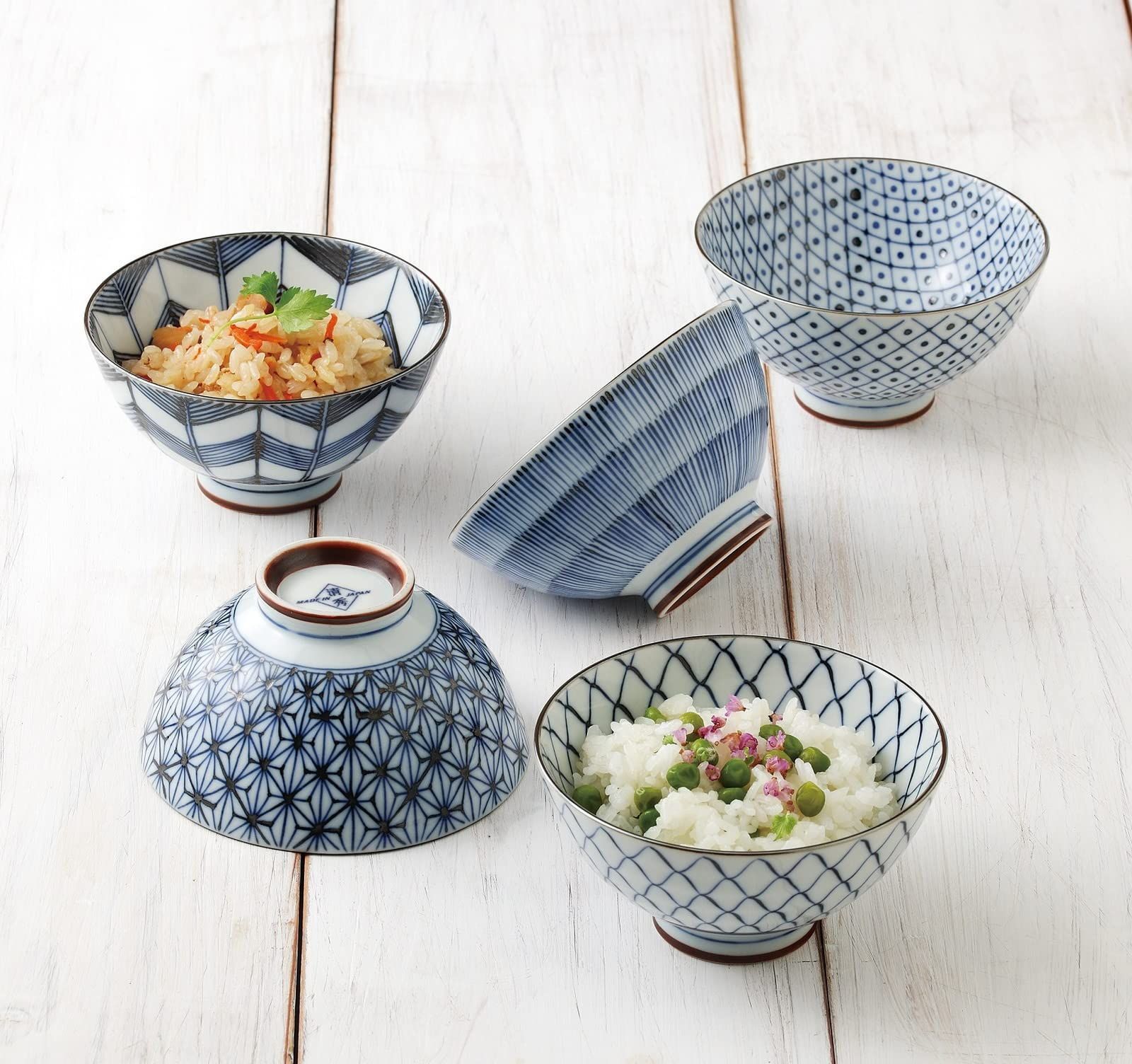 プレゼント 新生活 ご飯茶碗 ごはんお茶碗 和柄 食器 白 青 お