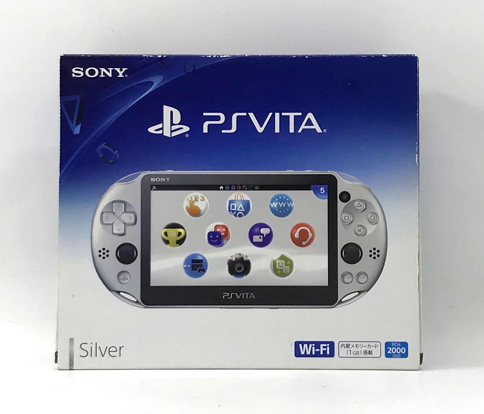 SONY - SONY PlayStationVITA PCH-2000 シルバー+ソフト5本 s-l400.jpg