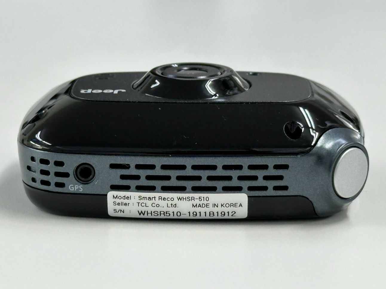 Jeep純正ドライブレコーダー Smart Reco WHSR-510 ドライブレコーダー『SmartReco(スマートレコ)』シリーズ 前方