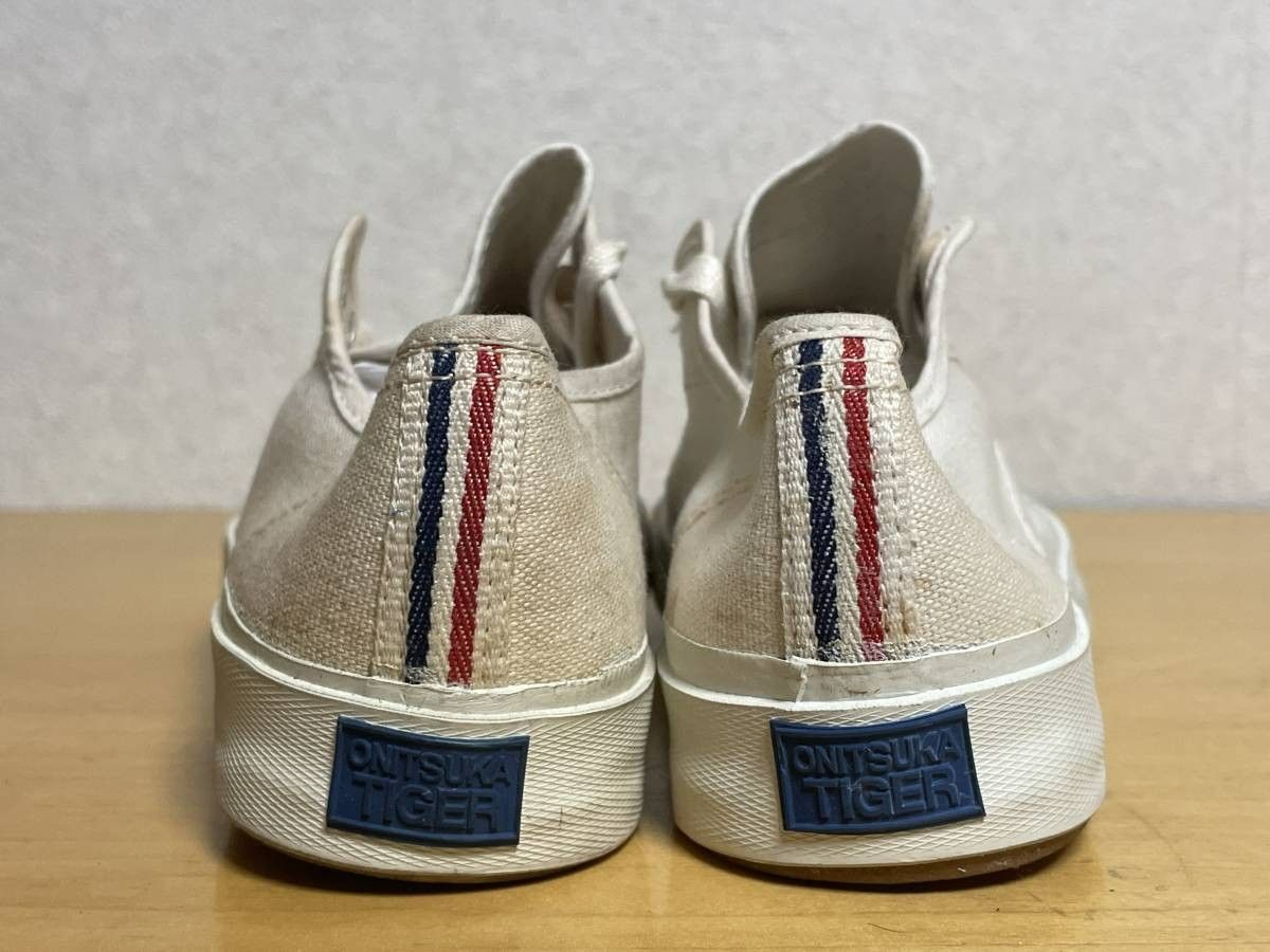 16 未使用品 60s 70s Onitsuka Tiger オニツカタイガー テニスシューズ 
